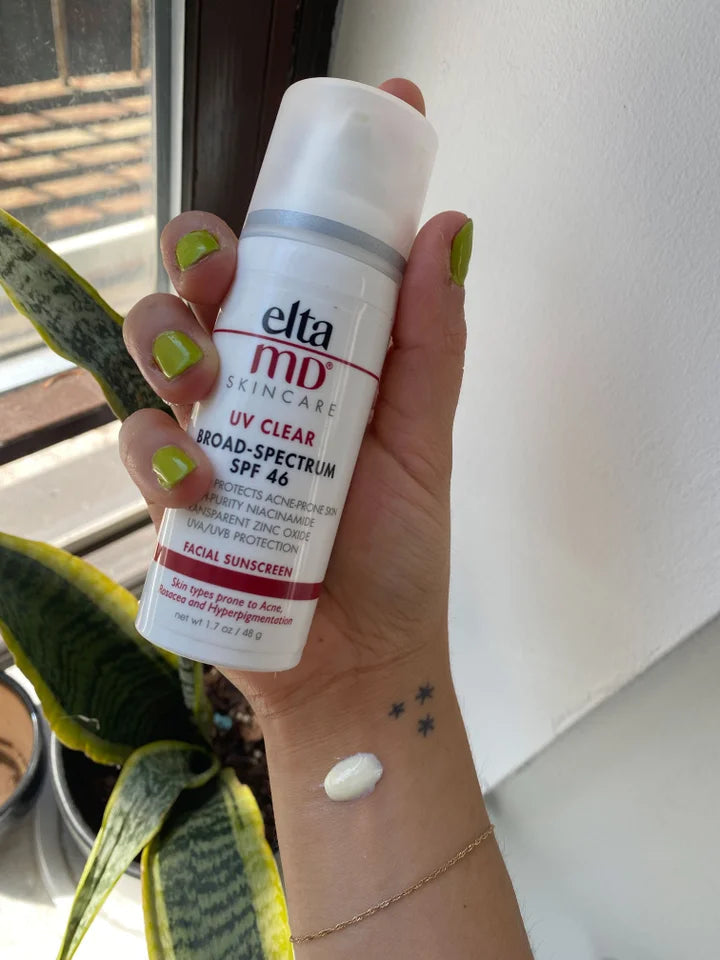 EltaMD UV Clear Facial Sunscreen SPF 46 - For Skin Types Prone To Acne, Rosacea & Hyperpigmentation 48g/1.7oz EltaMD