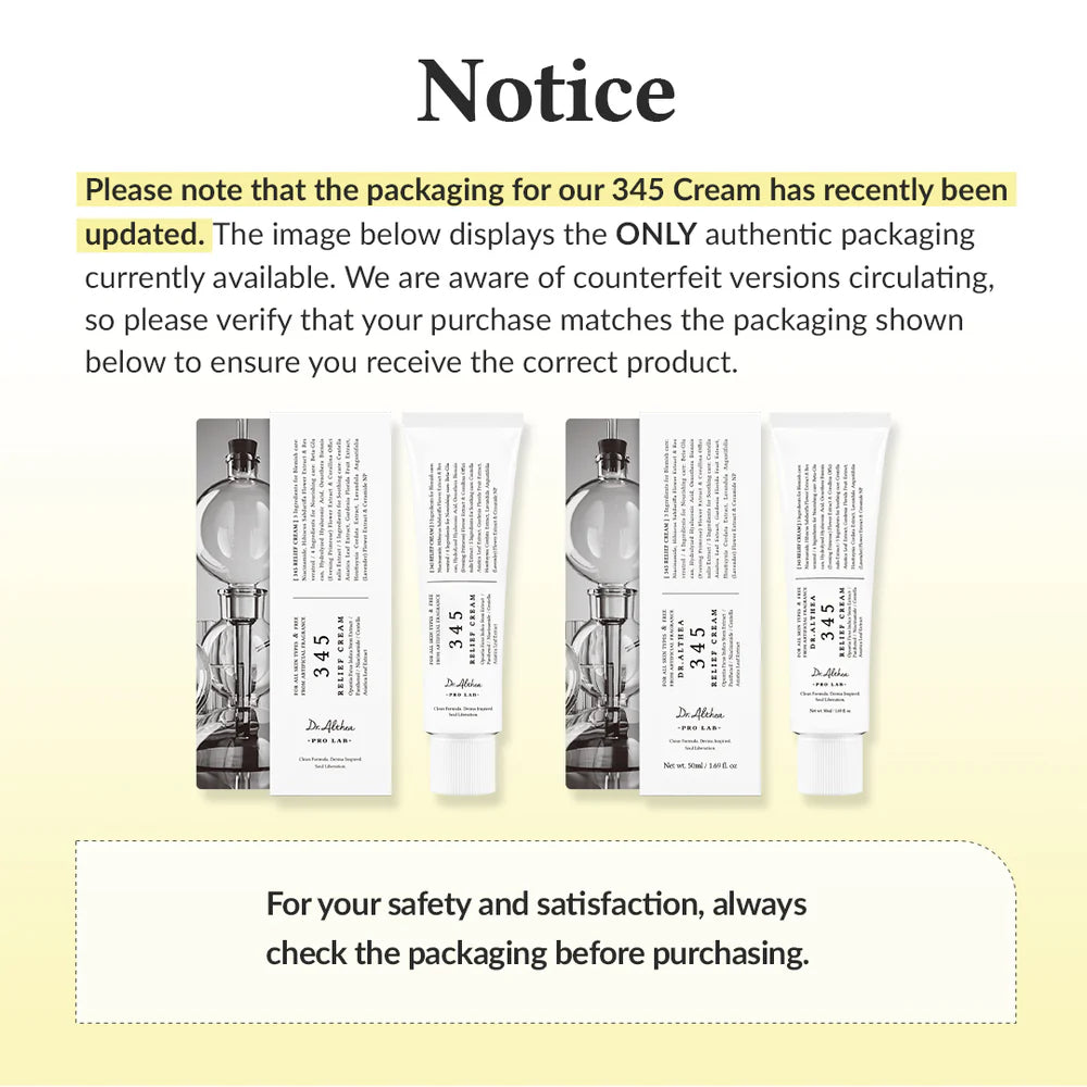 Dr.Althea 345 Relief Cream - Viral Korean Acne Removing Cream Survana