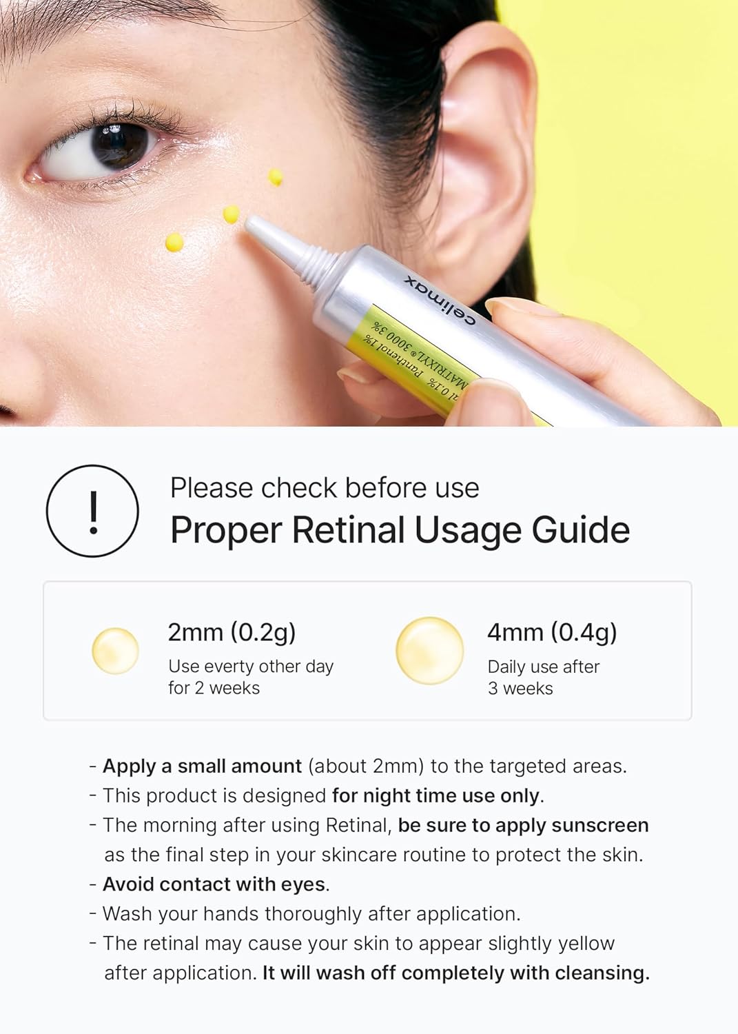 celimax The Vita A Retinal Shot Tightening Booster 15ml Survana
