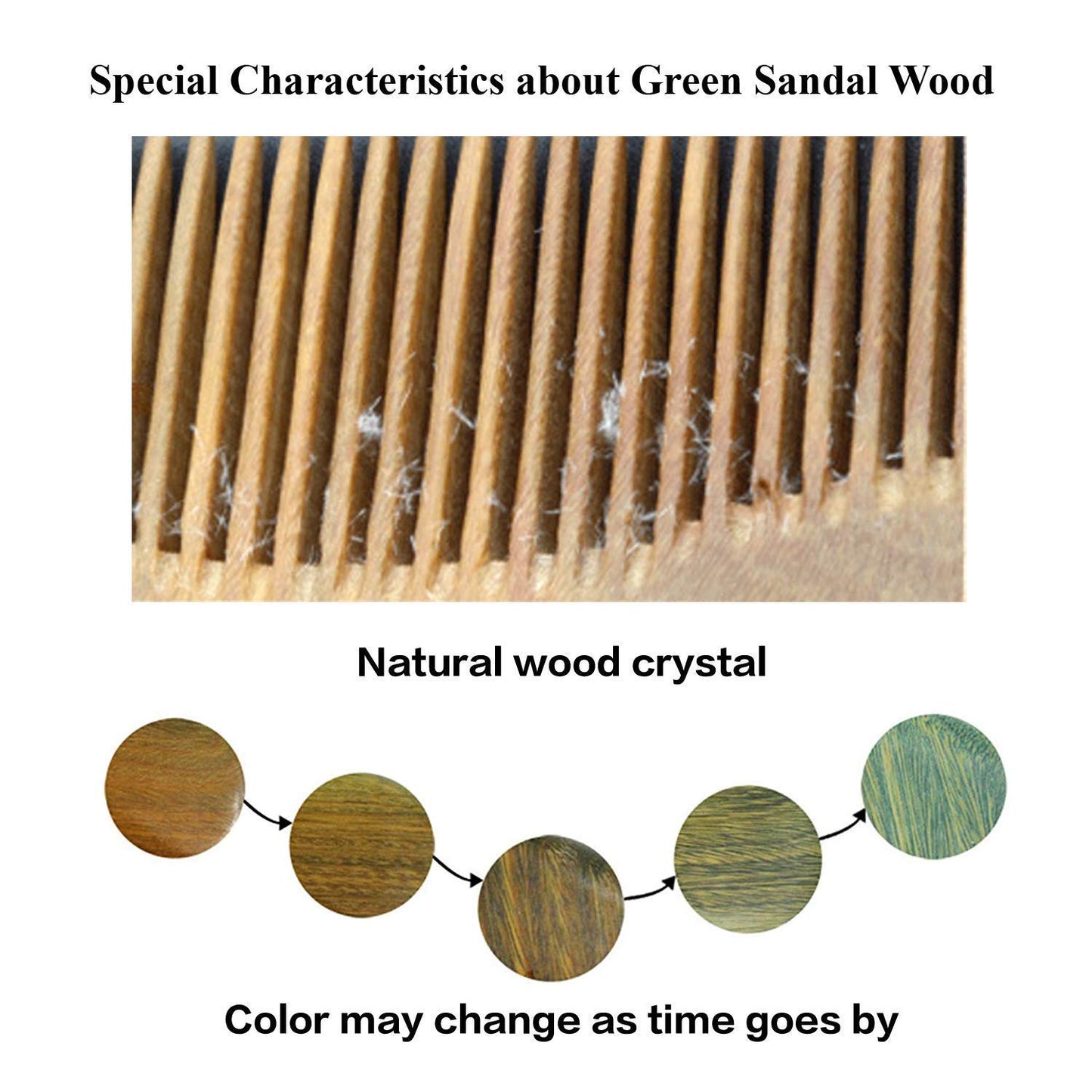 Luxury Wooden Hair Brush/Chiruni Survana