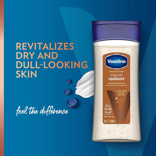 Vaseline® Intensive Care™ Cocoa Radiant Gel Oil 🇺🇸 Vaseline USA 🇺🇸