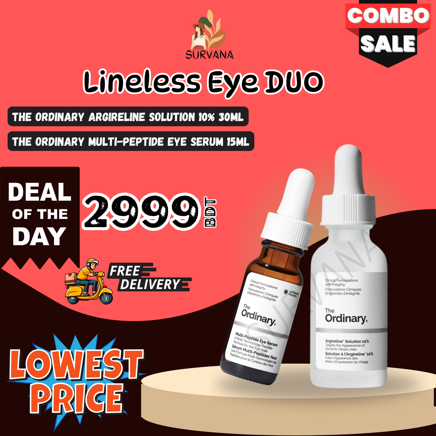 LineLess Eye Combo by The Ordinary Survana
