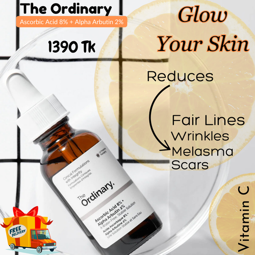 The Ordinary Ascorbic Acid 8% + Alpha Arbutin 2% (30ml) Directly Imported From - The ORDINARY CANADA 🇨🇦
