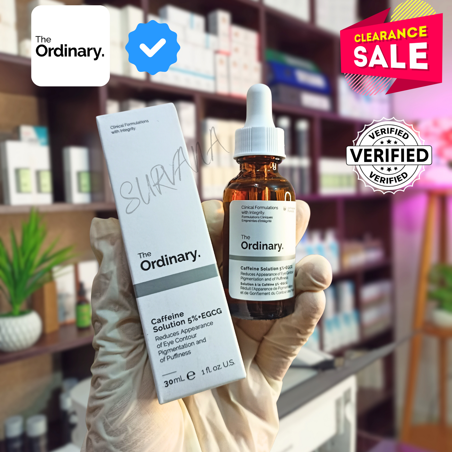 The Ordinary Caffeine Solution 5% + EGCG 30ml Directly Imported From - The ORDINARY CANADA đ¨đĻ