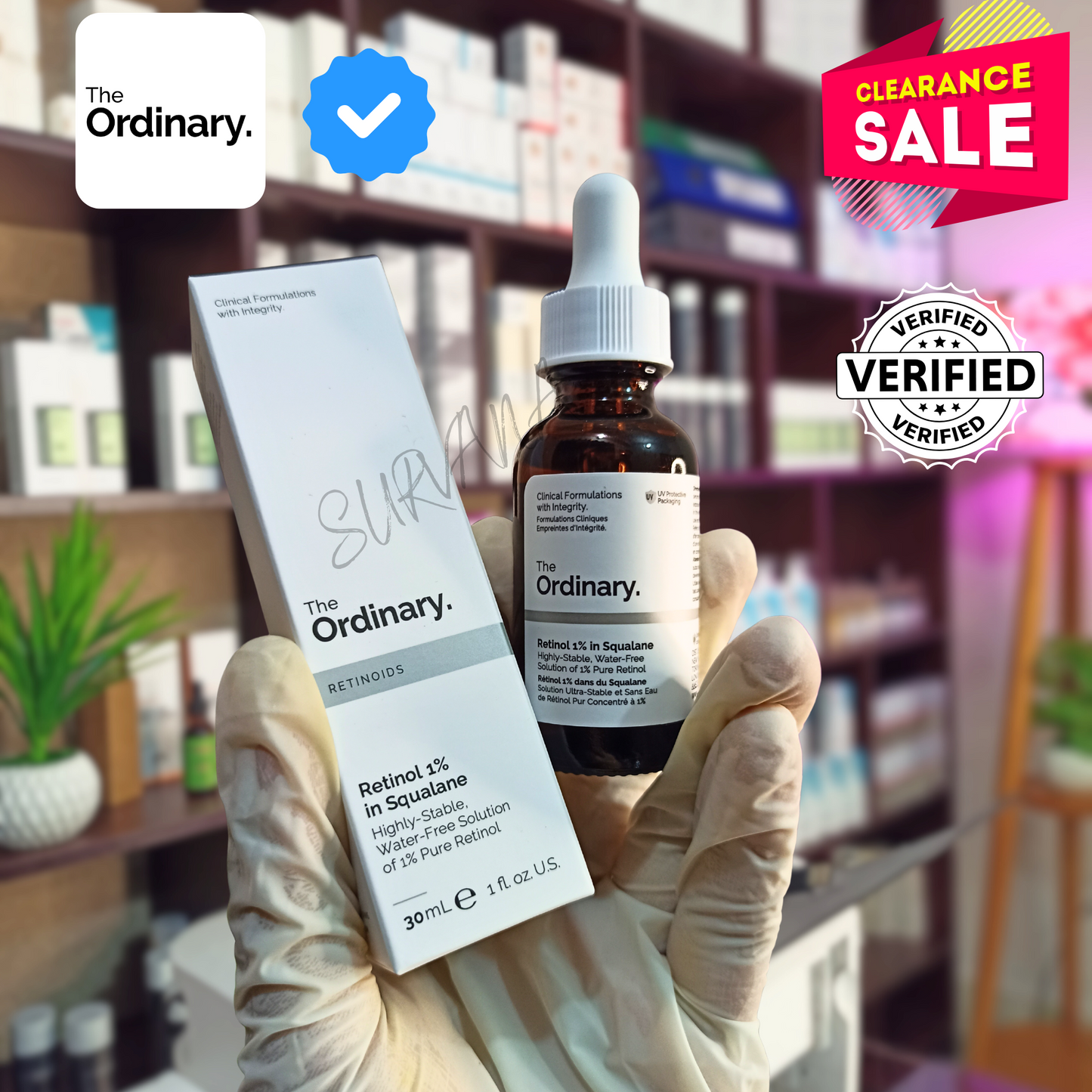 The Ordinary Retinol 1% in Squalane Directly Imported From - The ORDINARY CANADA đ¨đĻ