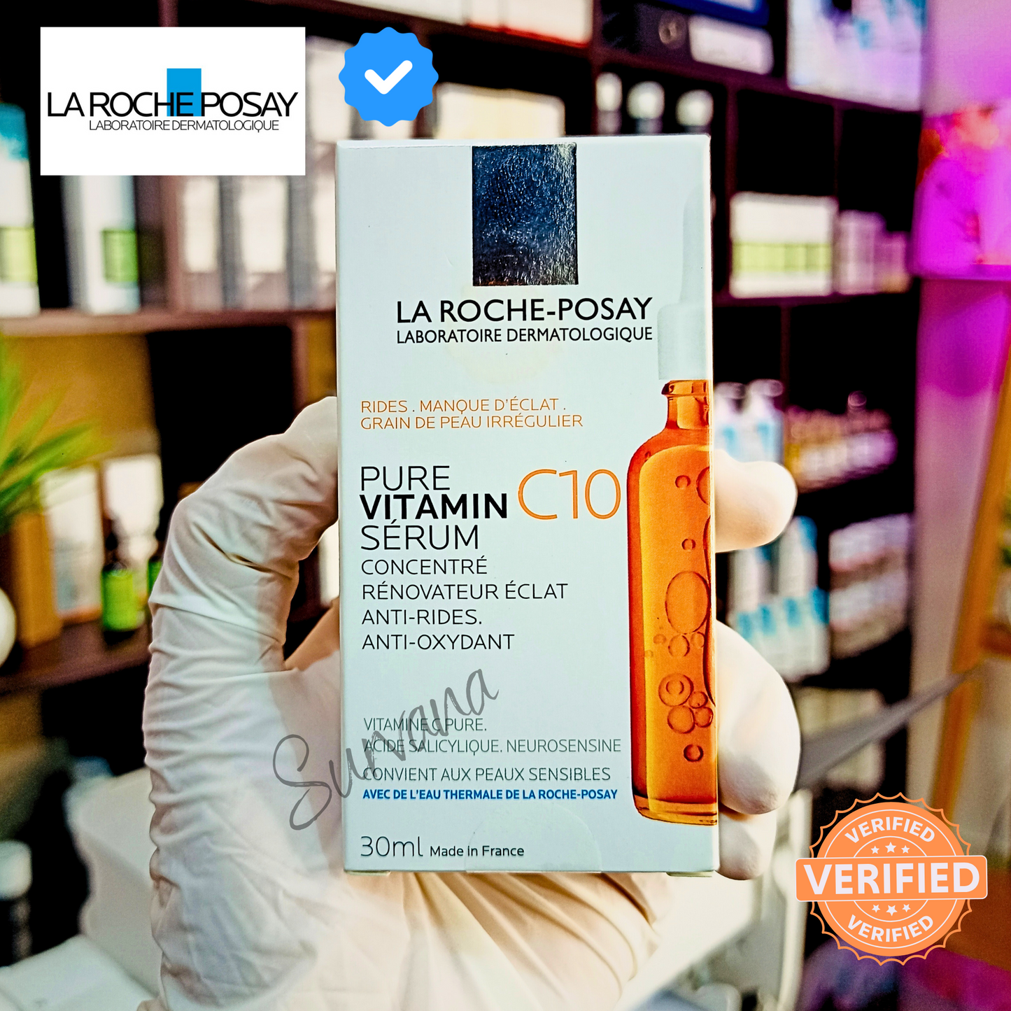La Roche Posay Pure Vitamin C 10 Serum 30ml 🇫🇷 La Roche Posay - Imported from France 🇫🇷