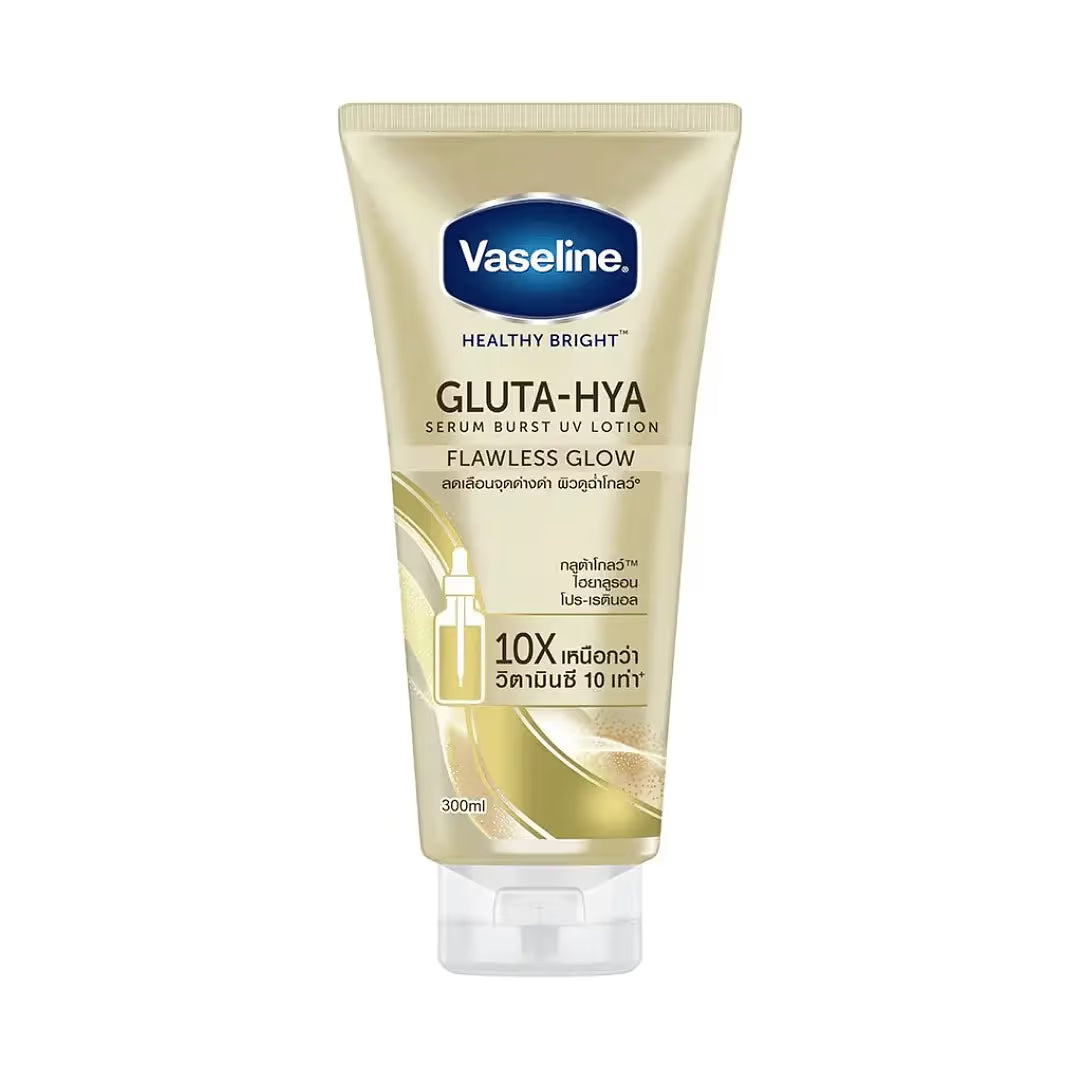 Vaseline® Gluta-Hya Serum Burst Lotion Flawless Glow - 300mL - Thailand