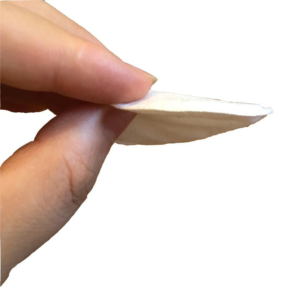 80 Pieces Round 100% Cotton Pad Facial Makeup Remover Pad Disposable Facial Cleaning Wipe Pads Survana