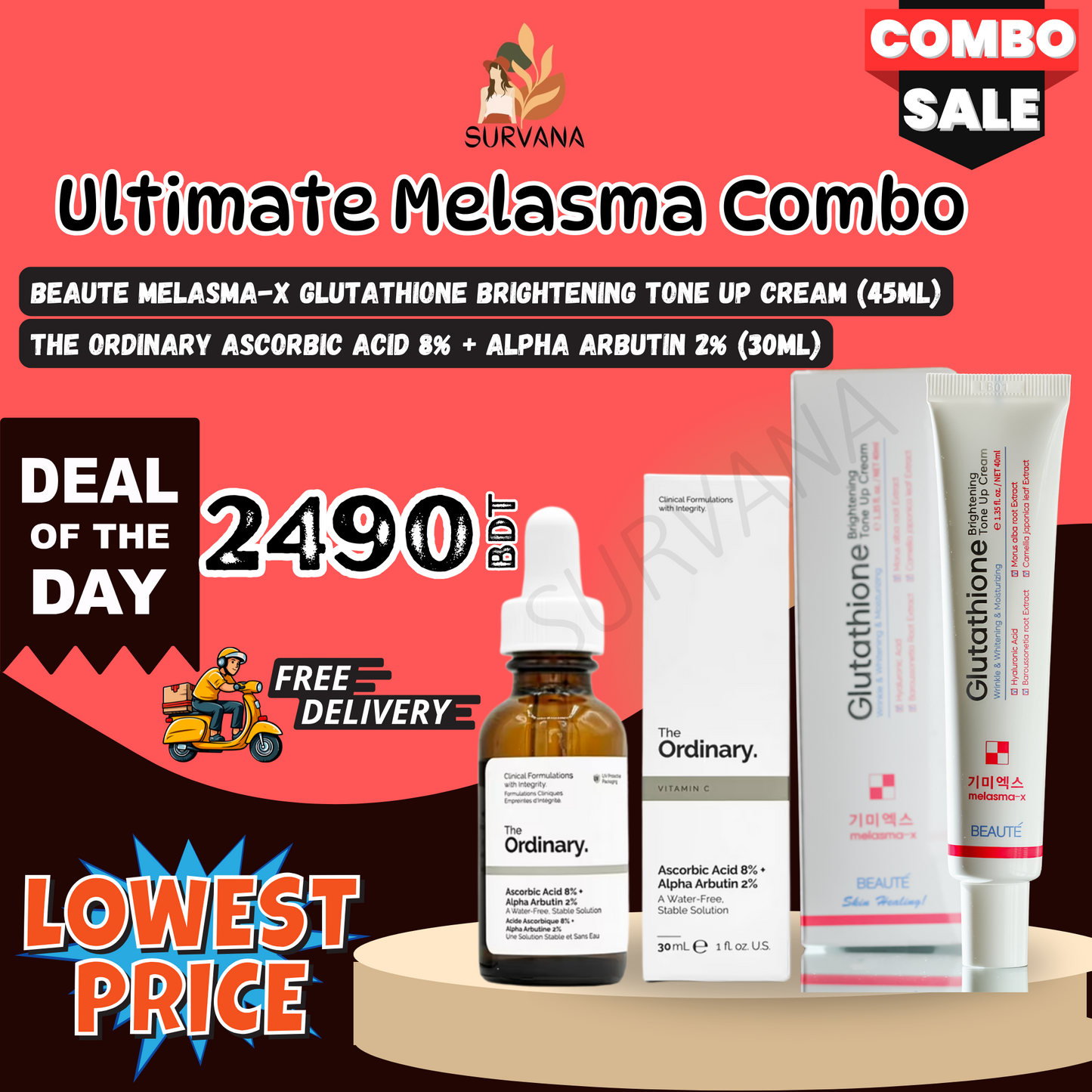 Ultimate Melasma Combo Survana