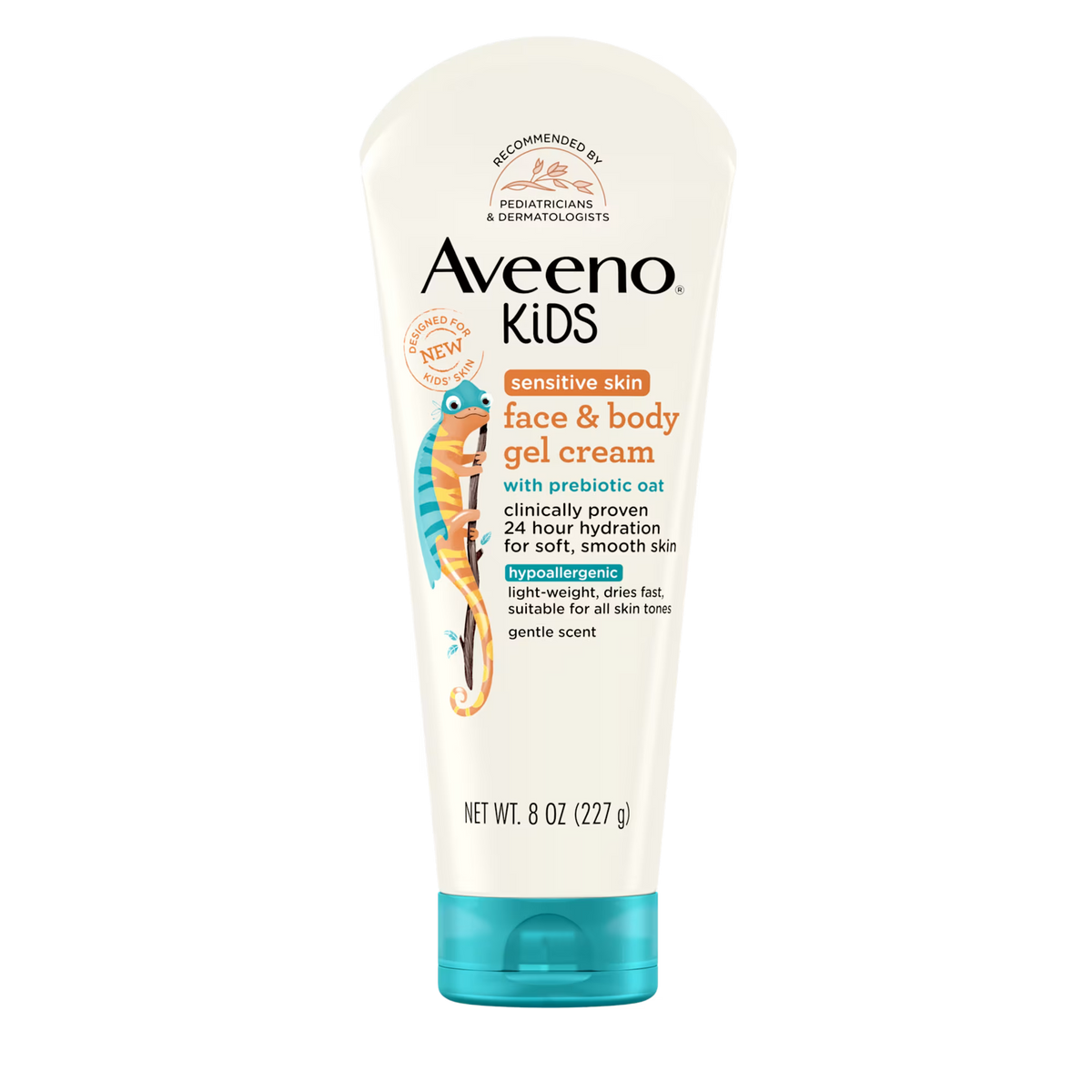 AVEENO® Kids Face & Body Gel Cream For Sensitive Skin 227g -USA
