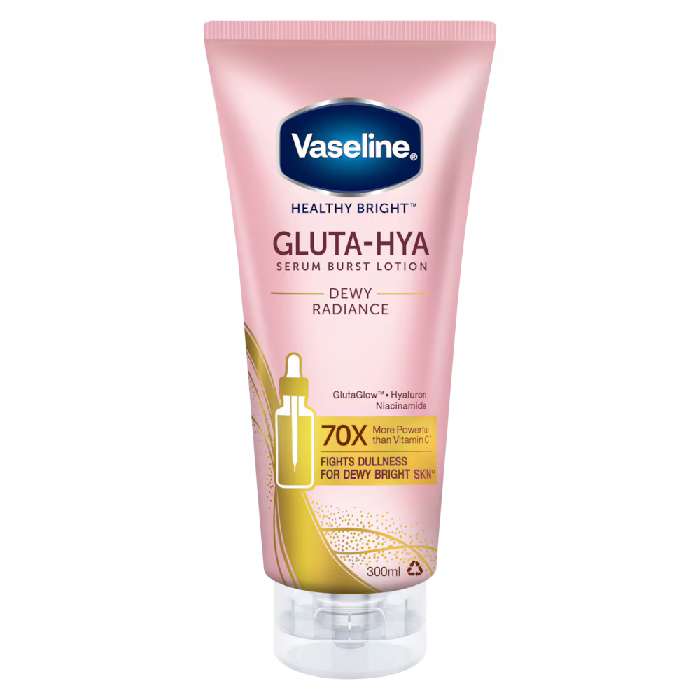 Vaseline® Gluta-Hya Serum Burst Lotion Dewy Radiance - 300mL - Thailand