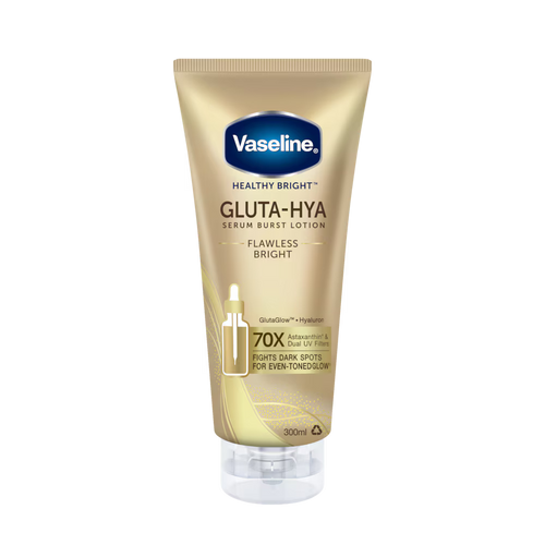 Vaseline® Gluta-Hya Serum Burst Lotion Flawless Bright - 300mL - Thailand