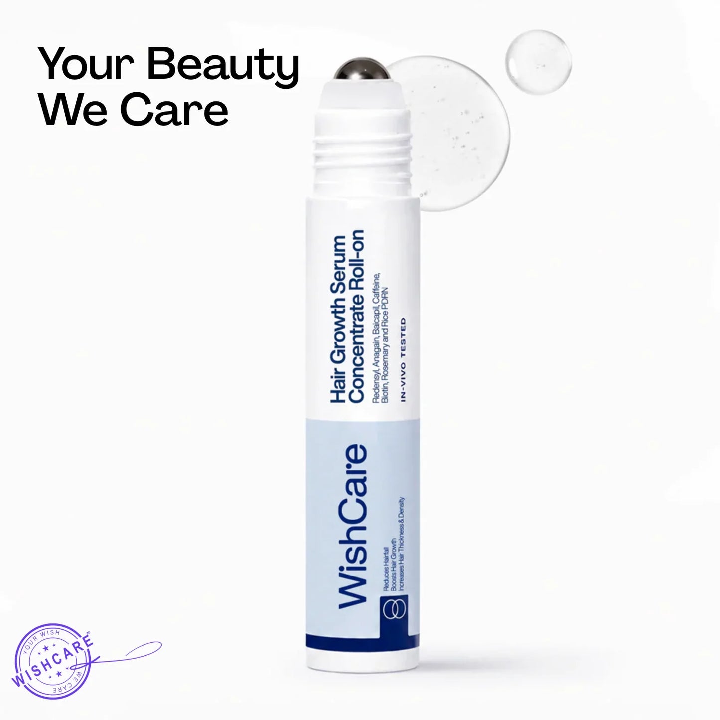 Wishcare Hair Growth Serum Concentrate Roll-On 30mL