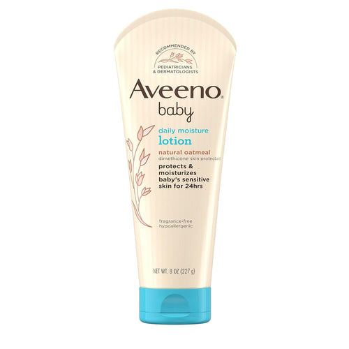 Aveeno Baby Daily Moisture Fragrance-Free Lotion 227g