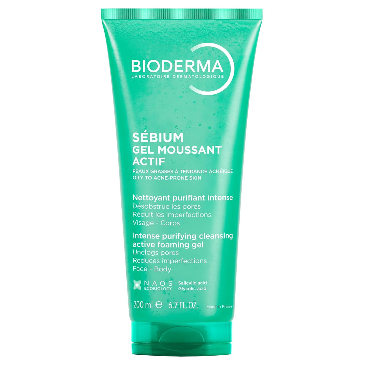 Bioderma Sebium Gel Moussant ACTIF 200mL