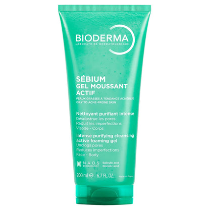 Bioderma Sebium Gel Moussant ACTIF 200mL