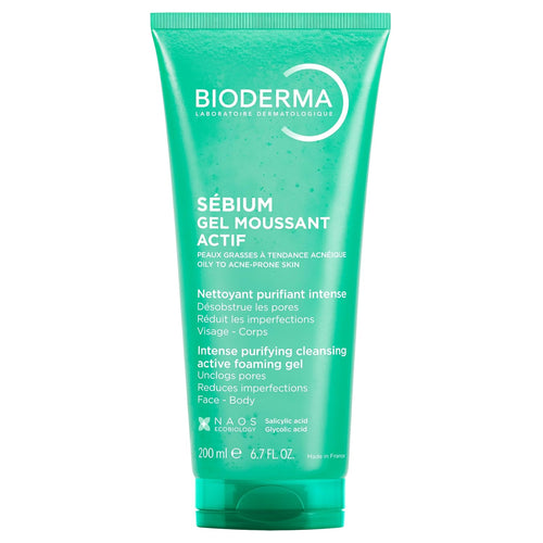 Bioderma Sebium Gel Moussant ACTIF 200mL