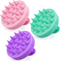 Silicon Scalp Massager Shampoo Brush (1Pcs)