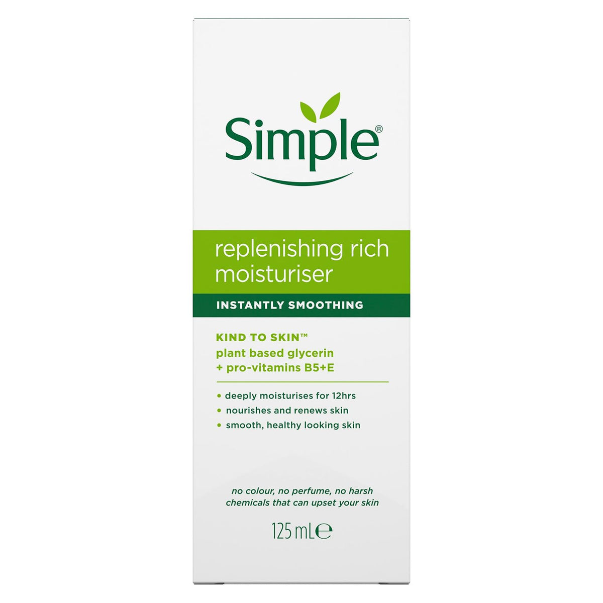 Simple Kind to Skin Replenishing Rich Moisturiser 125mL