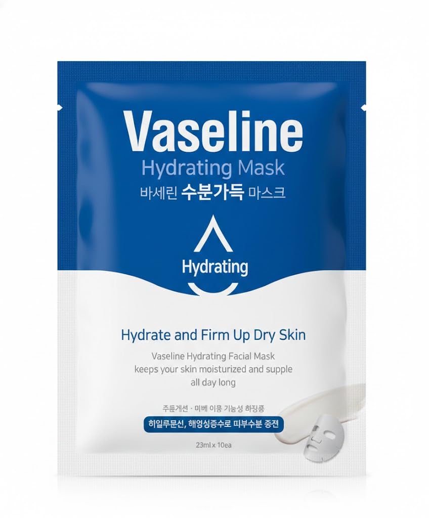 Vaseline Hydrating Facial Sheet Mask for Dry Skin - 23mL