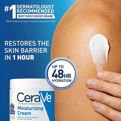 CeraVe Moisturizing Cream - For Normal To Dry Skin - 453g - UK