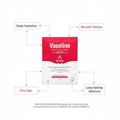Vaseline Nourishing Facial Sheet Mask 23mL