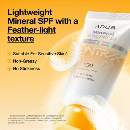Anua – Kpop Demon Hunters Mineral Weightless Finish Sunscreen 50mL