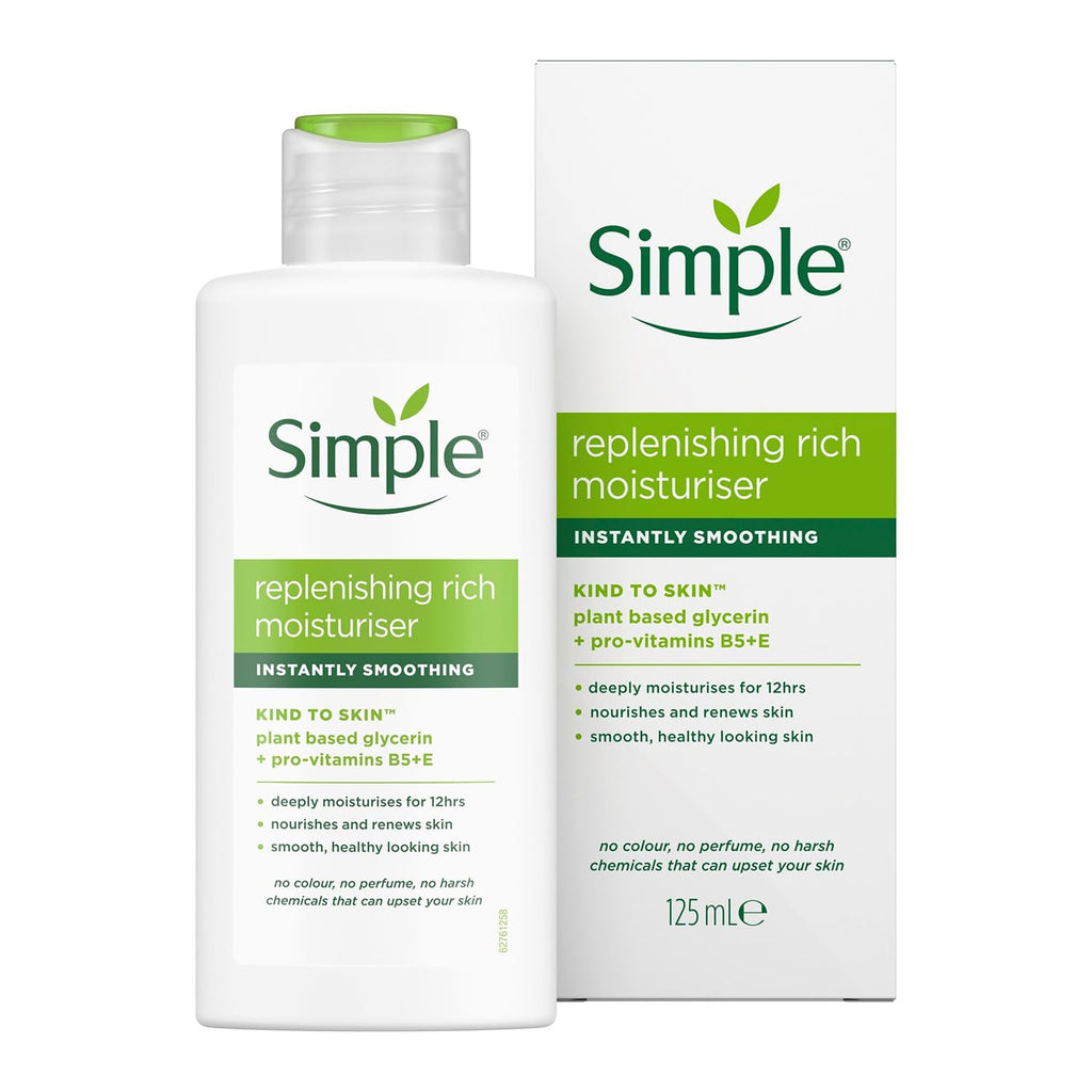 Simple Kind to Skin Replenishing Rich Moisturiser 125mL