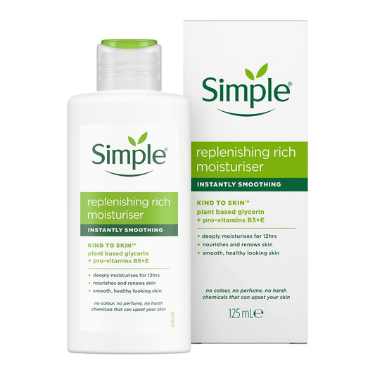 Simple Kind to Skin Replenishing Rich Moisturiser 125mL