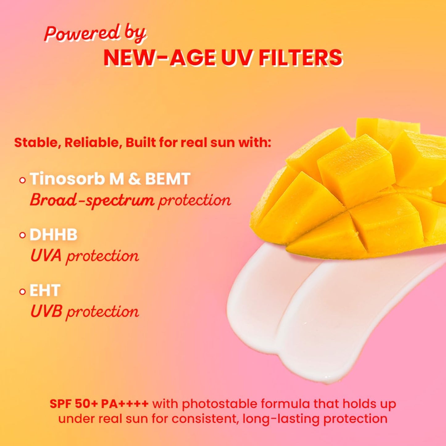 Dot & Key Mango Detan Gel Oil Free Sunscreen SPF 50+ PA+++ 50g