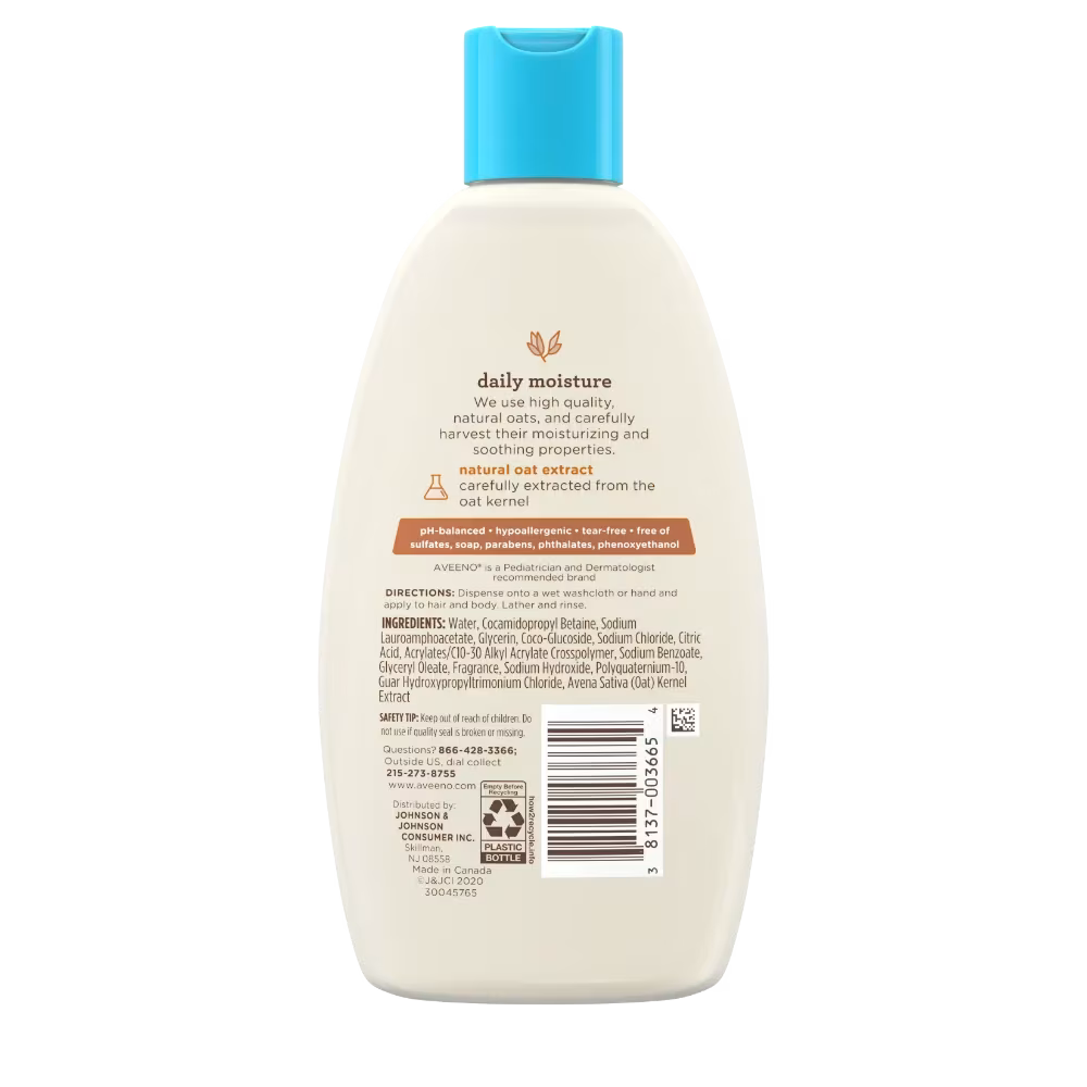 AVEENO® Baby Daily Care Hair & Body Wash - 250mL - USA