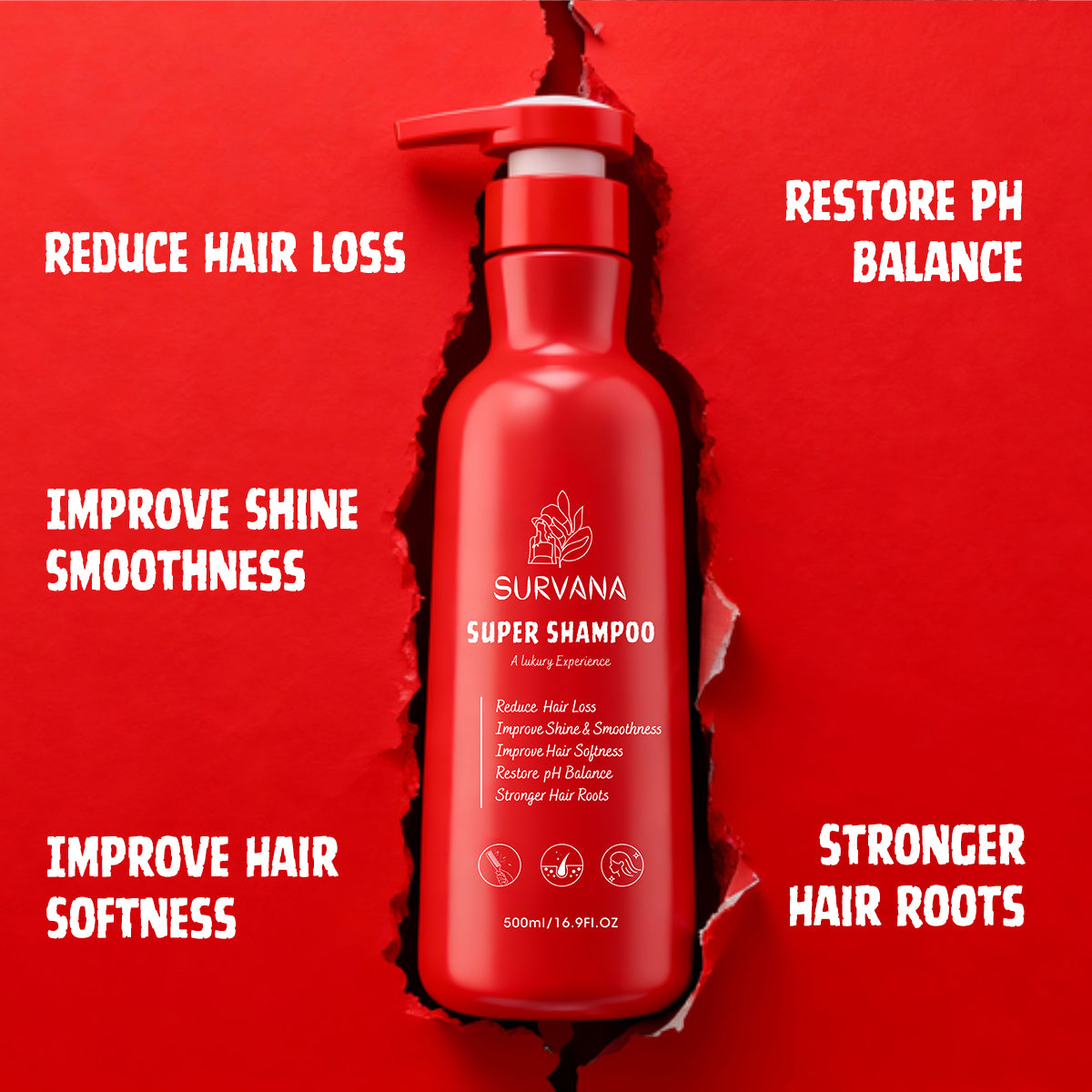 Survana Super Shampoo 500mL Survana