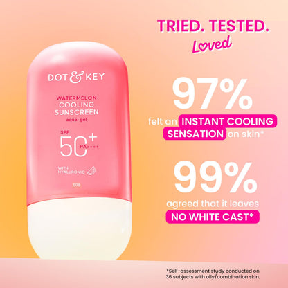 Dot & Key Watermelon Cooling Sunscreen SPF 50+ PA+++ 50g