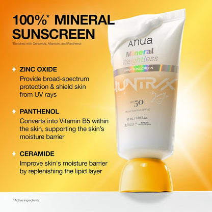 Anua – Kpop Demon Hunters Mineral Weightless Finish Sunscreen 50mL