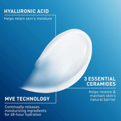CeraVe Moisturizing Cream - For Normal To Dry Skin - 453g - UK