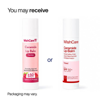 WishCare Ceramide Tinted Lip Balm with SPF 50 PA+++ 5g