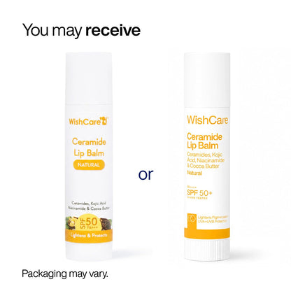 WishCare SPF 50 PA+++ Lip Balm with Niacinamide – 5g