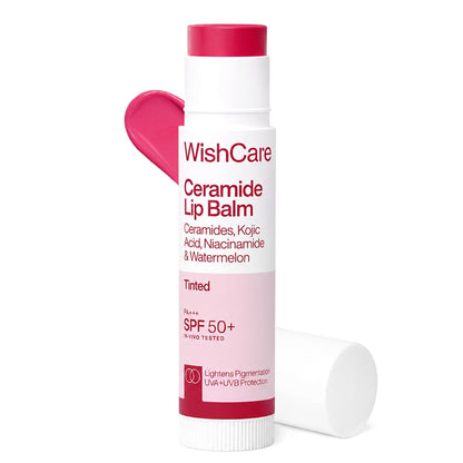 WishCare Ceramide Tinted Lip Balm with SPF 50 PA+++ 5g