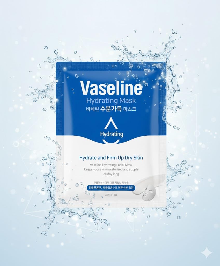 Vaseline Hydrating Facial Sheet Mask for Dry Skin - 23mL