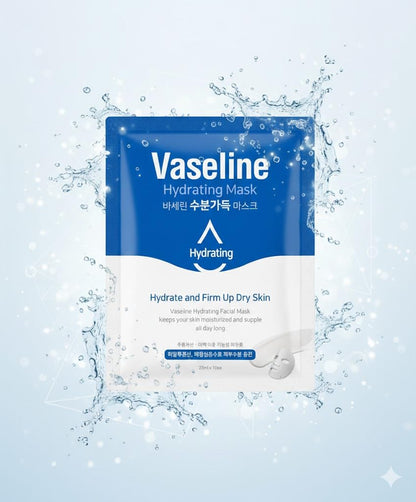 Vaseline Hydrating Facial Sheet Mask for Dry Skin - 23mL
