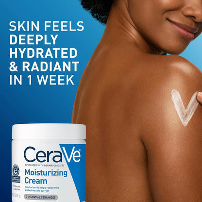 CeraVe Moisturizing Cream - For Normal To Dry Skin - 453g - UK