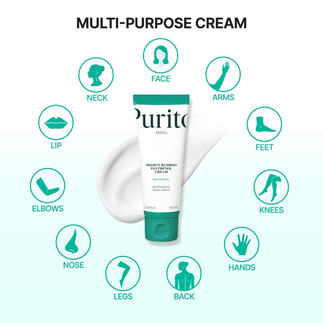PURITO Seoul Mighty Bamboo Panthenol Cream 100mL