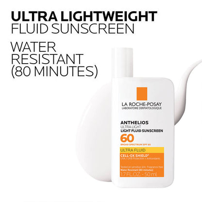 La Roche Posay - Anthelios Ultra Light Fluid Facial Sunscreen SPF 60