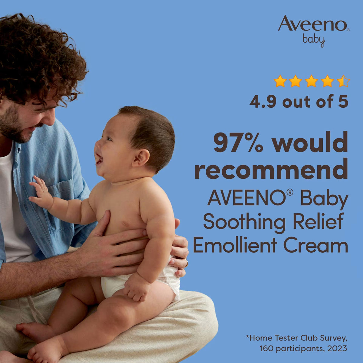 AVEENO® Baby Soothing Relief Emollient Cream - 150mL - USA