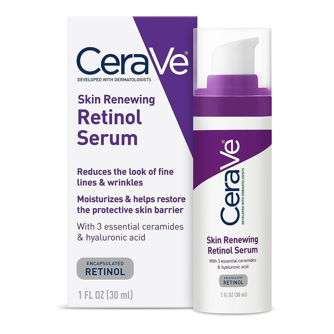 CeraVe Skin Renewing Retinol Serum -30mL