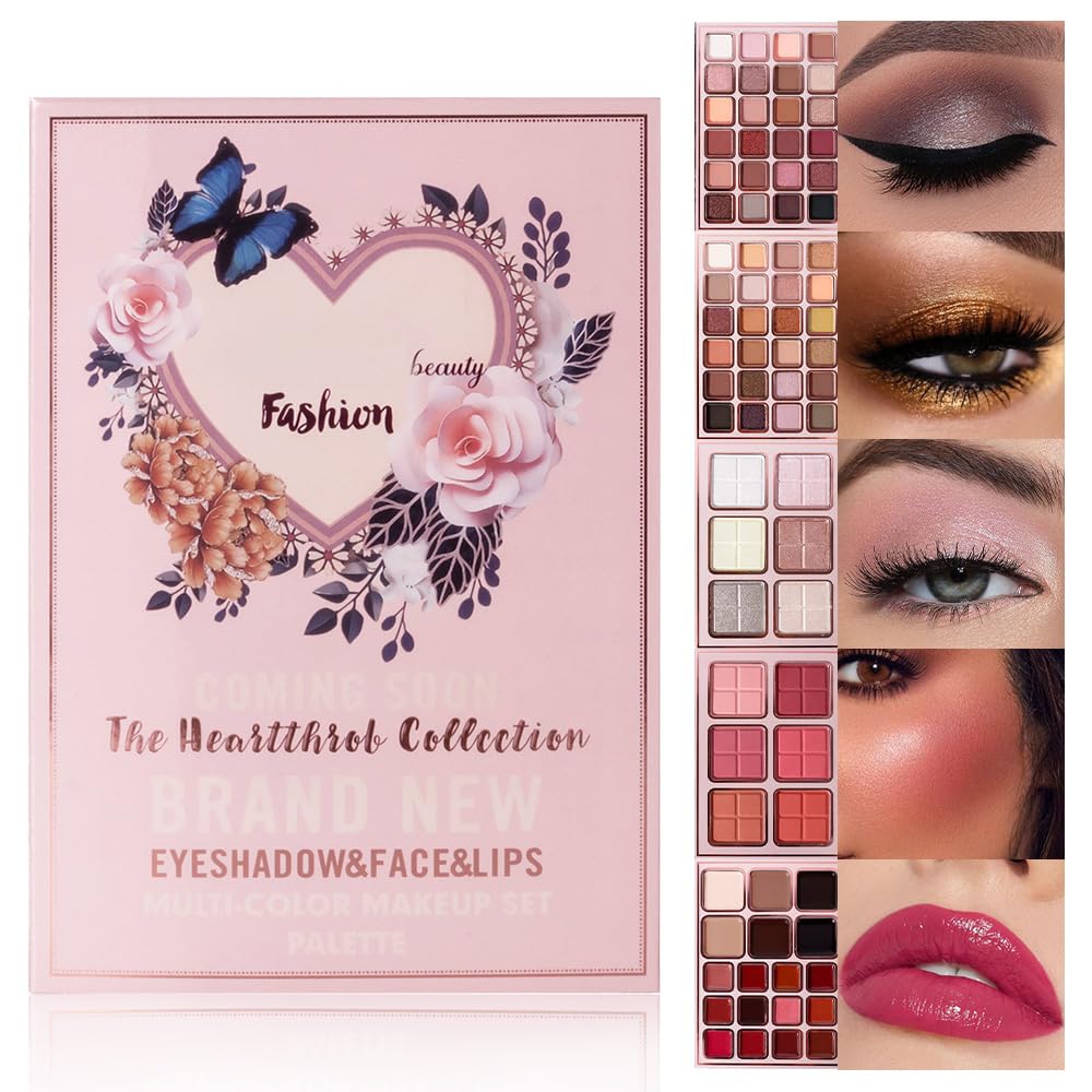 IGOODCO Fashion 5 In 1 Makeup Book Palette Survana