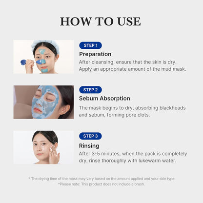 Medicube Zero Pore Blackhead Mud Mask 100g