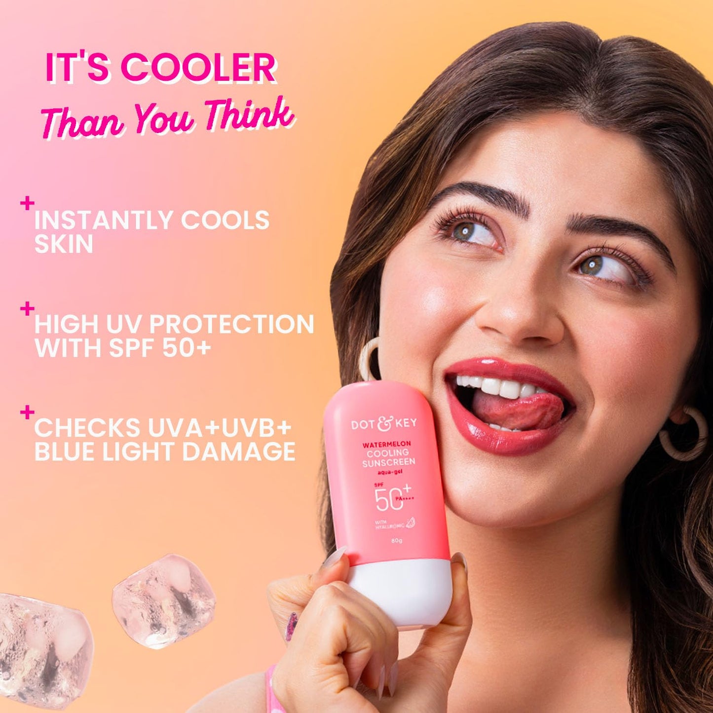 Dot & Key Watermelon Cooling Sunscreen SPF 50+ PA+++ 50g