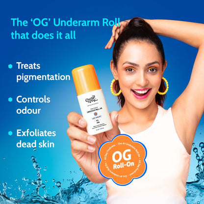 Chemist at Play 5% AHAs + Vitamin C Royal Oudh Fragrance Underarm Roll-On 40mL