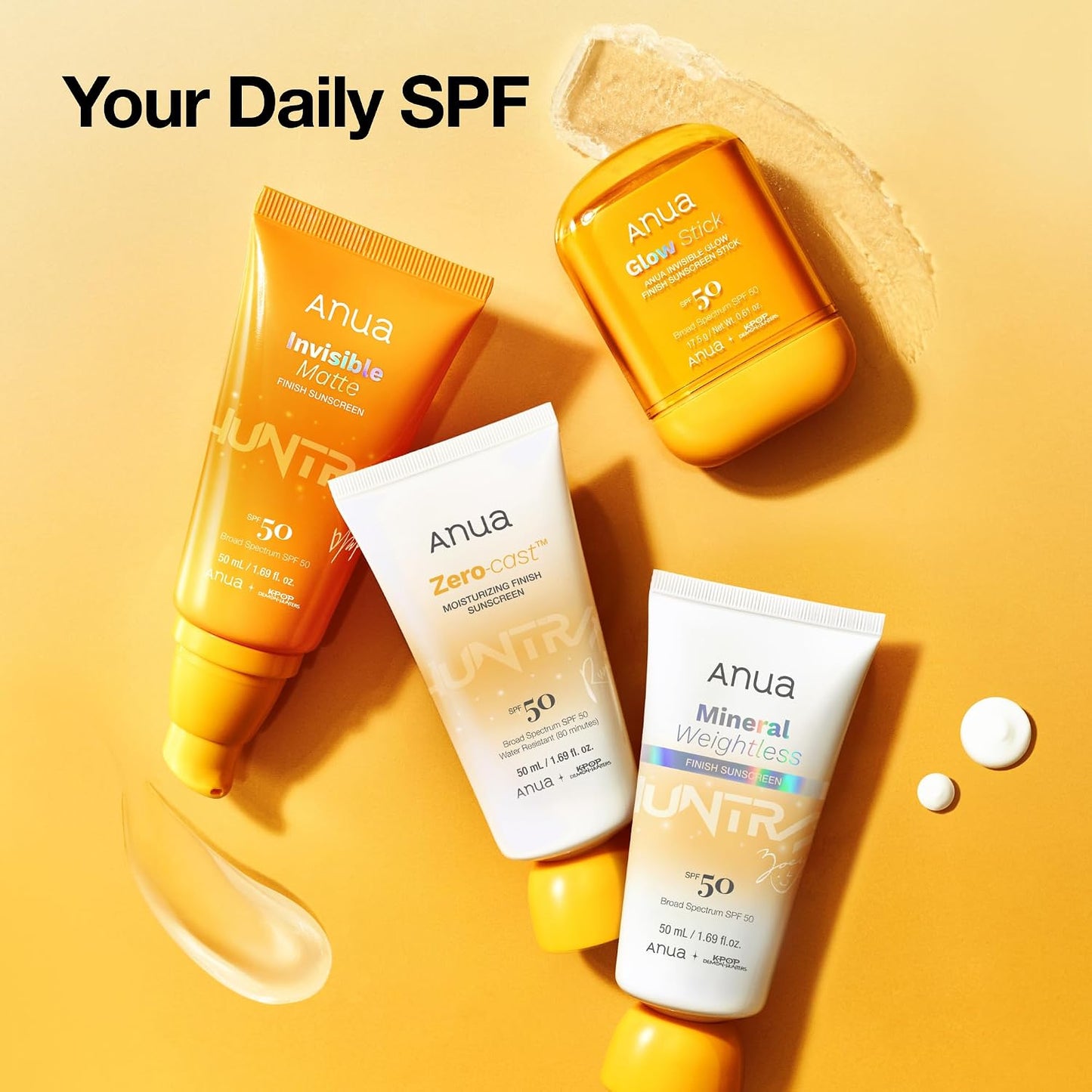 Anua – Kpop Demon Hunters Mineral Weightless Finish Sunscreen 50mL